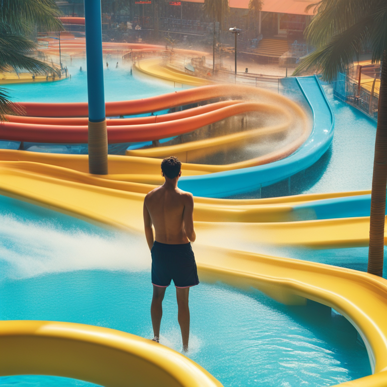 Dream About Water Park Friends Pools Loneliness Slide