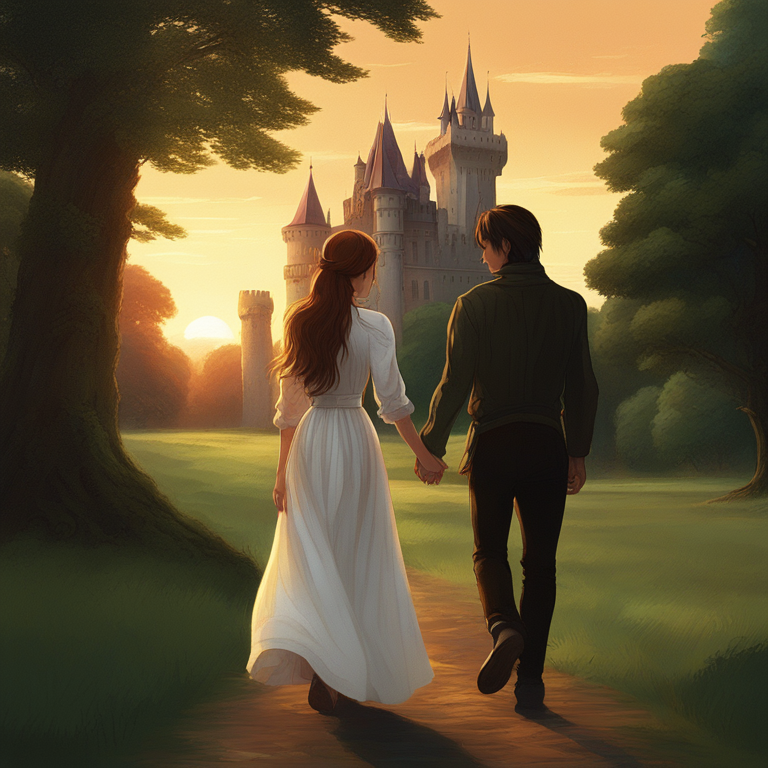 Dream About Walking Alone Holding Hands Man Castle