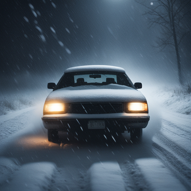 Dream About Driving Through Snow Blizzard With Sister