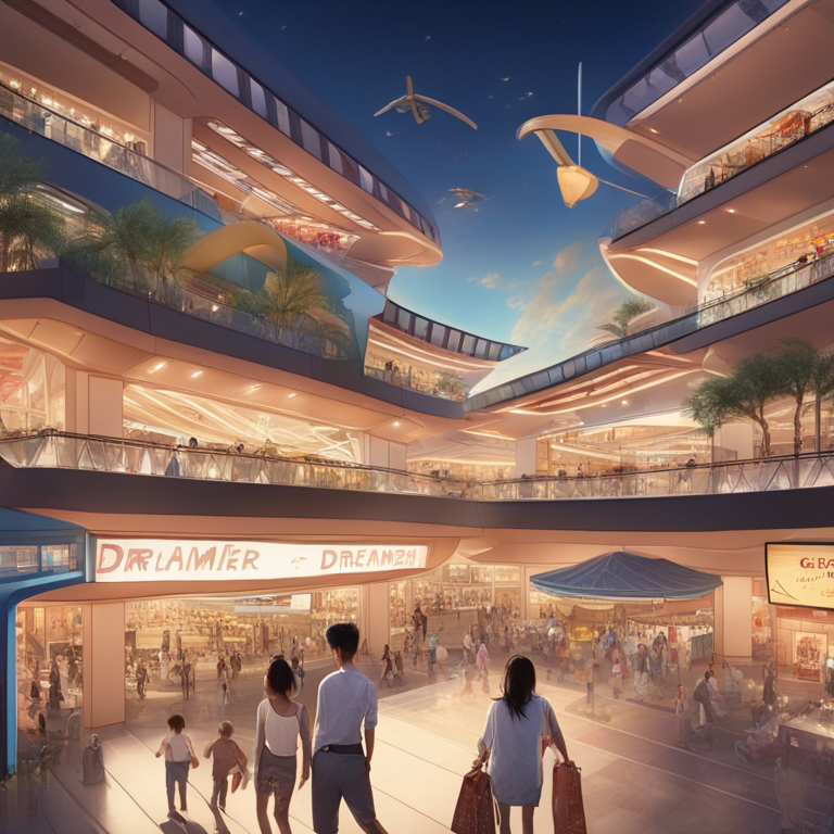 Dream About Shopping Centre Airport Night Market