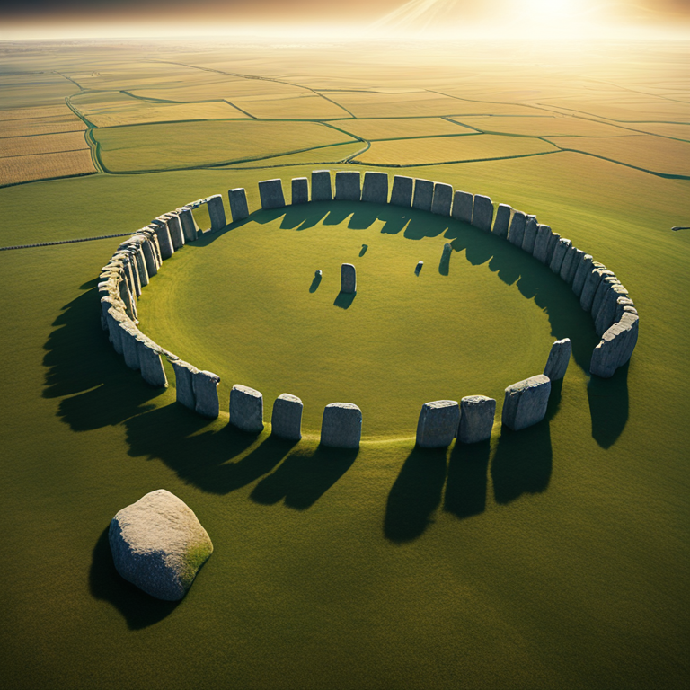 Dream Of Flying Above Planet Filled With Stonehenge Structures