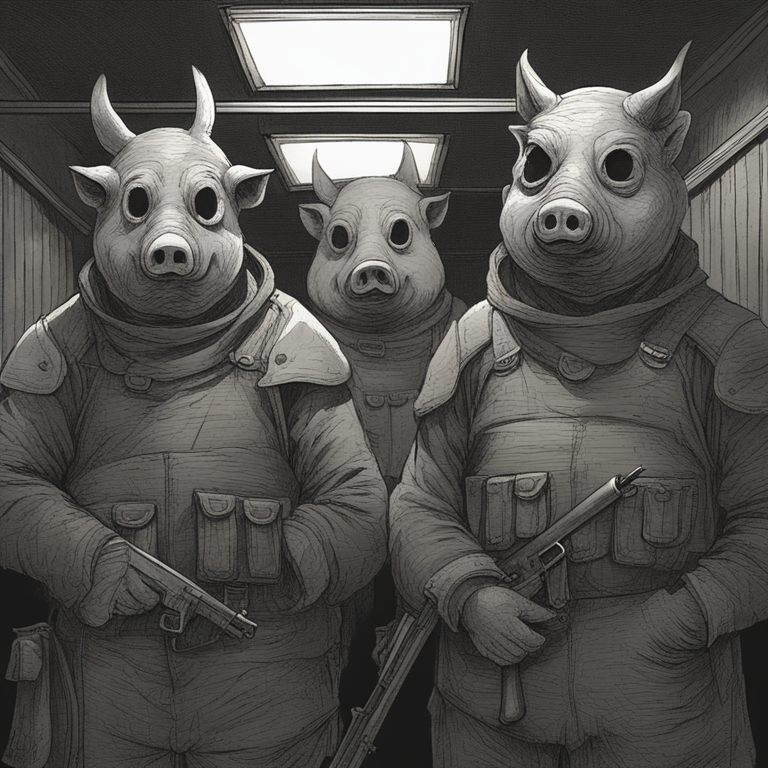 Dream Of Two Men In Pig Masks Shooting