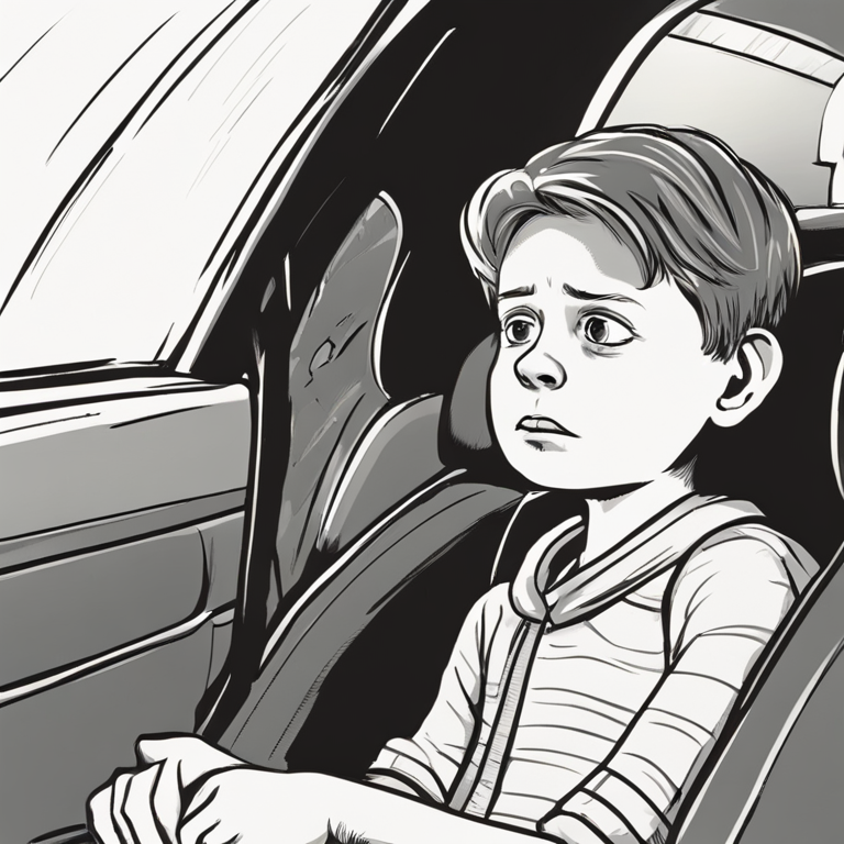 Dream About Car Backseat Mom Driving Pulling Over