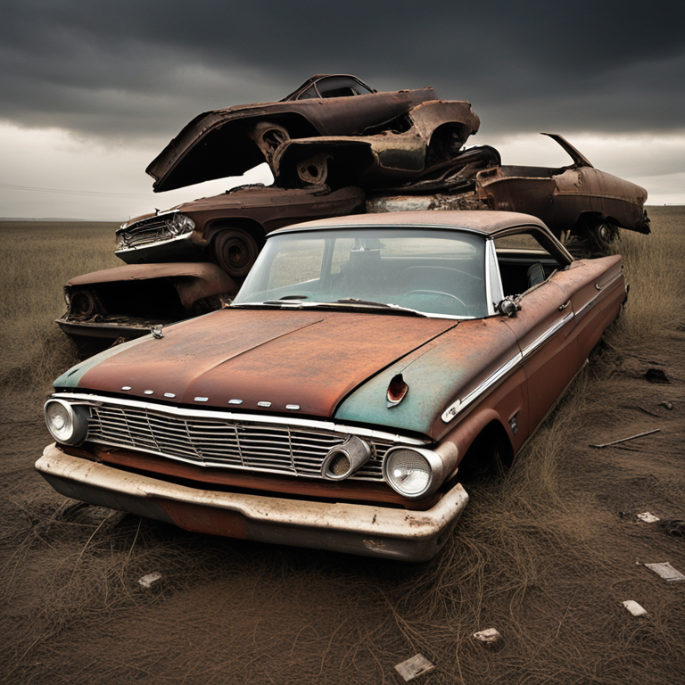 Dream Of My 64 Ford Galaxie Being Crushed By Junker