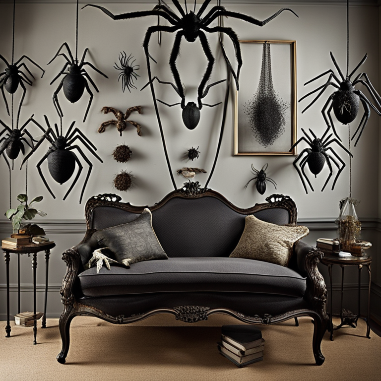 Dream About Spider Themed Decor And Olive Pineapple Pizza