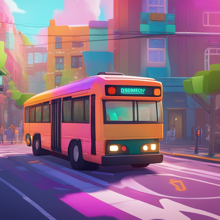 Dream About Subway Bus Digital Town