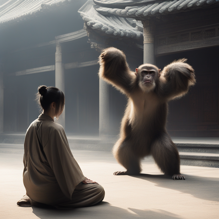 Dream About A Monkey In A Kung Fu Team