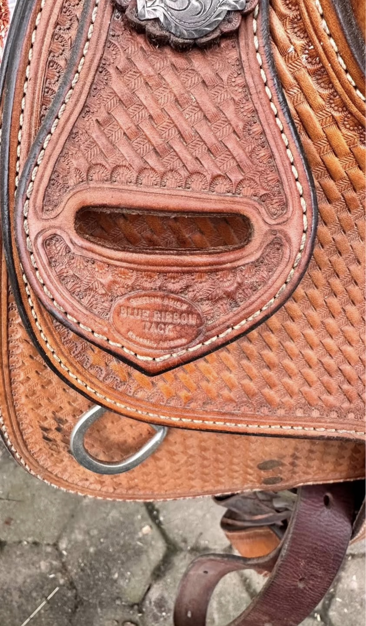 Blue Ribbon Western Saddle