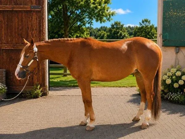 MM Miss Shining Gun , Sorrel Quarter Horse Mare - dreamquarters.de