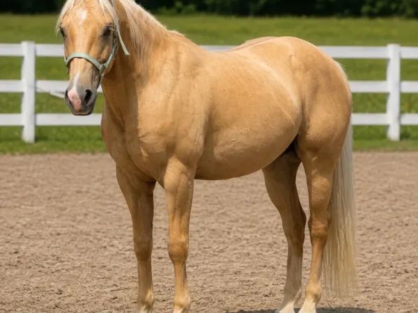 Spark N Best, Palomino Quarter Horse Stallion — dreamquarters.de