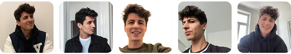 Input images example