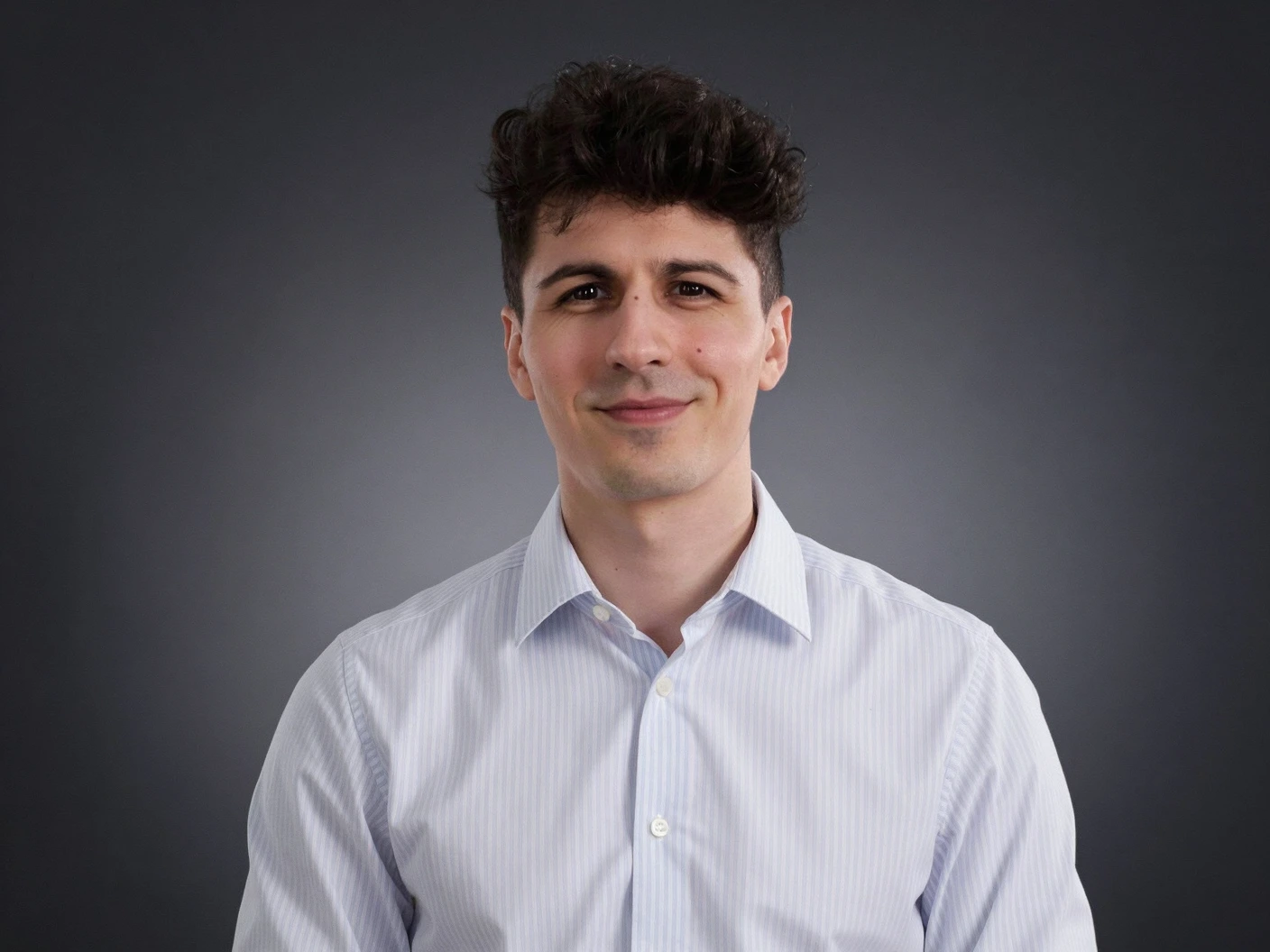 AI generated headshot example