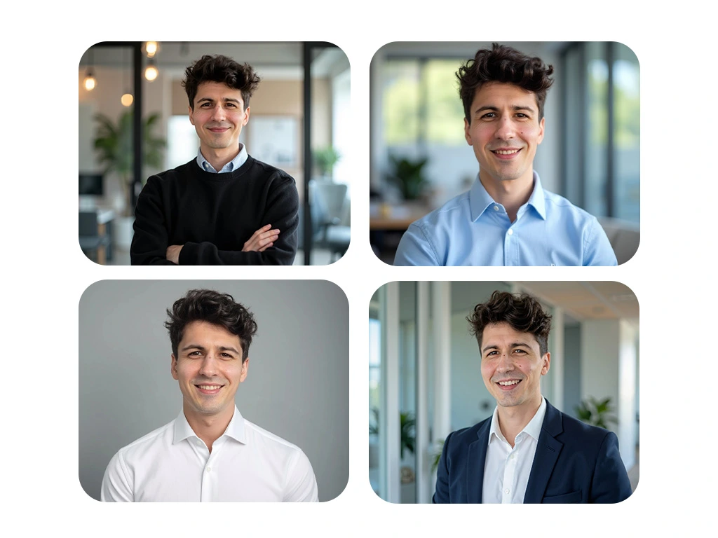 Download your professional headshots - Step 3 illustration