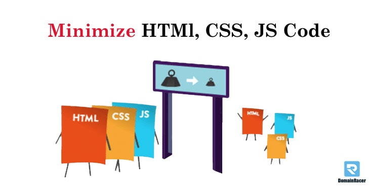 minimize css,html to optimize disk space