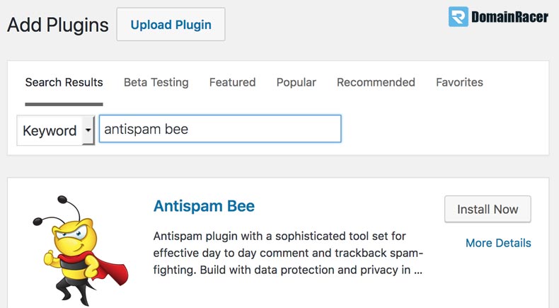 mejor plugin anti spam bee wordpress