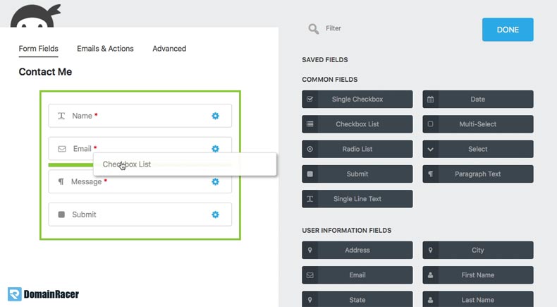 secure contact form plugin wordpress