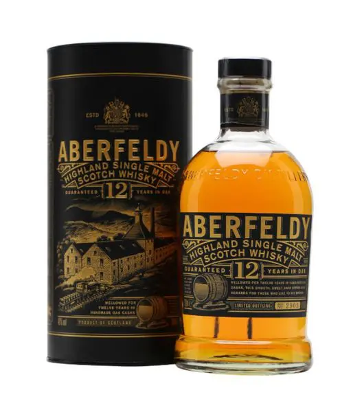 Aberfeldy 12 years  cover