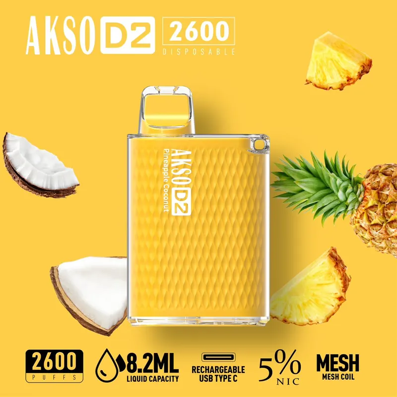 AKSO D2 Pineapple Coconut cover