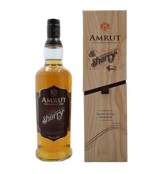 Amrut intermediate sherry cover