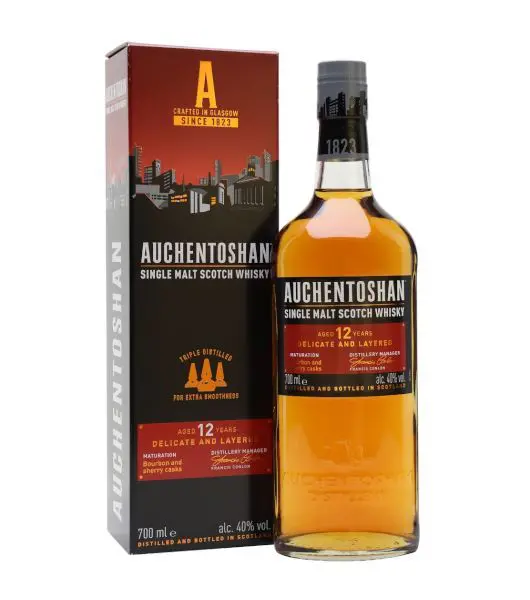 Auchentoshan 12 years cover