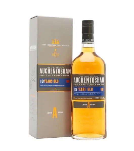 Auchentoshan 18 years cover