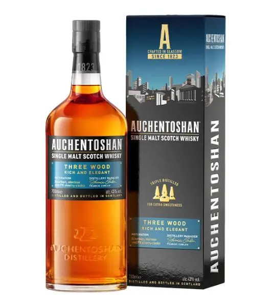 Auchentoshan three wood cover