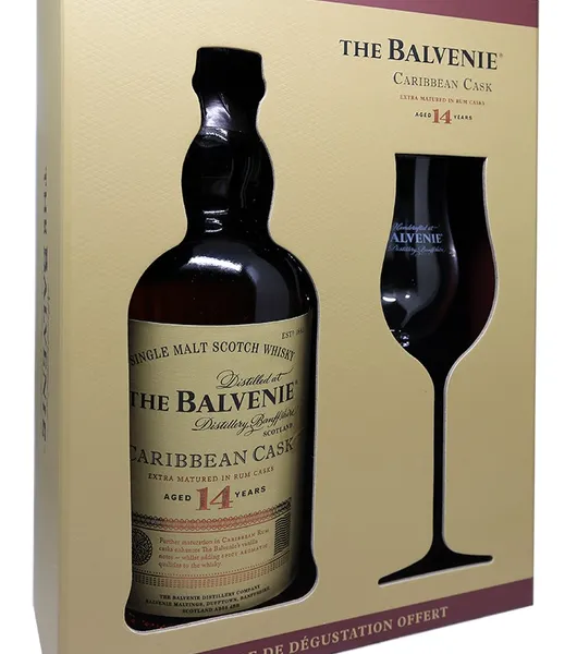 Balvenie 14 Years Carribean Cask Gift Pack cover