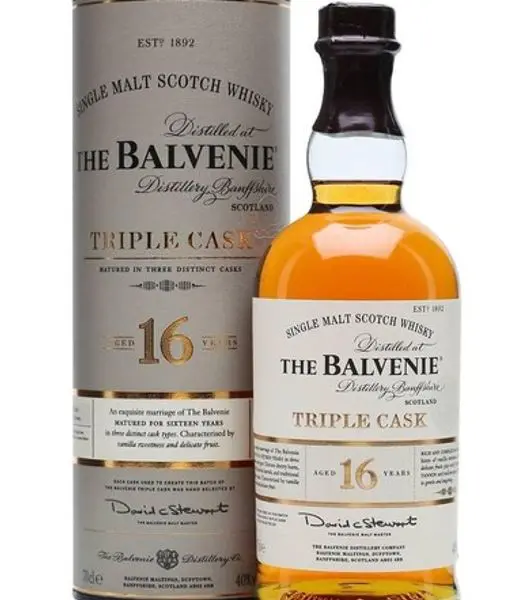 balvenie 16 years tripple cask cover