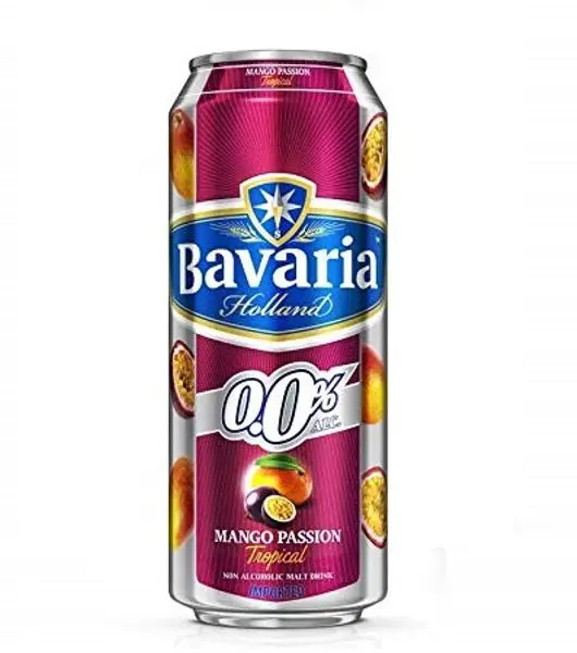 Bavaria 0.0 Mango Passion cover