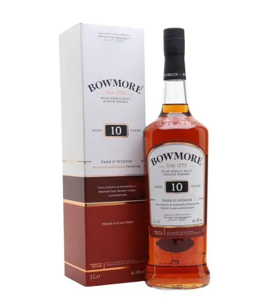 Bowmore 10 years cover