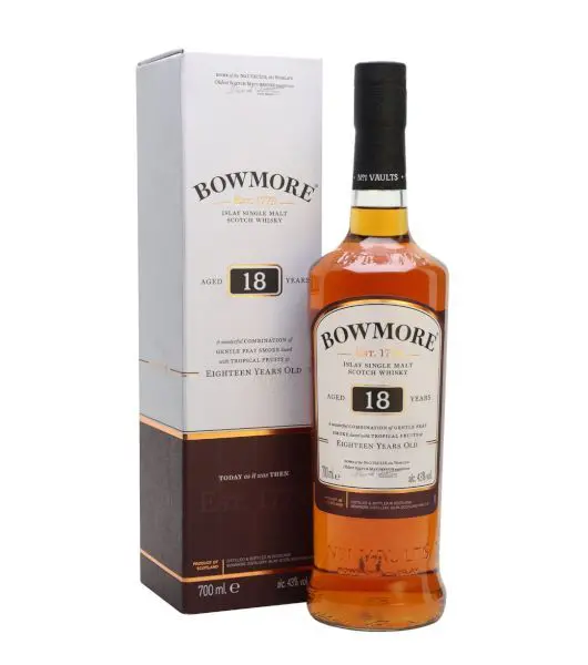 Bowmore 18 years cover