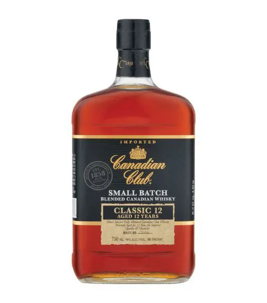 Canadian club classic 12 years small batch cover