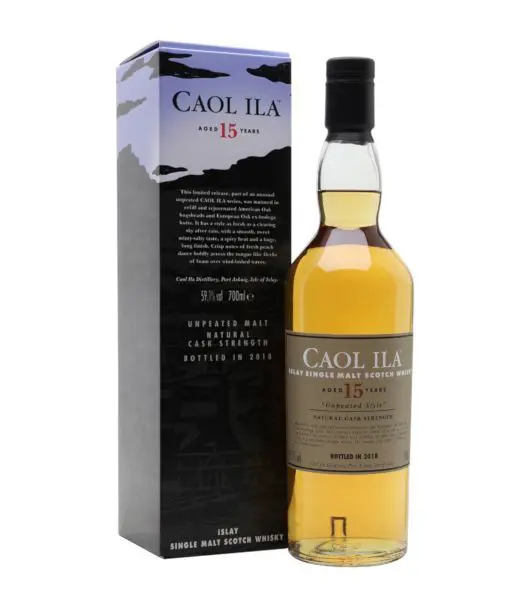 Caol ila 15 years cover