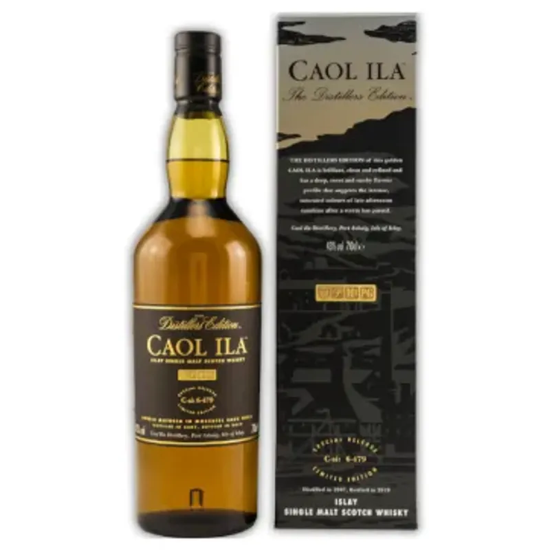 Caol Ila Distiller's Edition cover