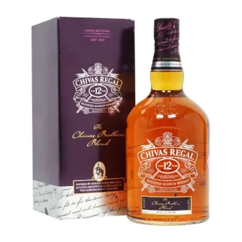 Chivas Regal 12 Years (The Chivas Brothers Blend) cover