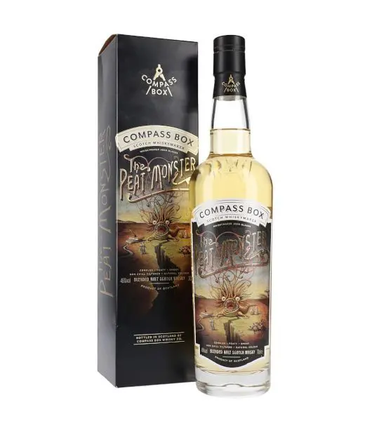 Compass box peat monster cover