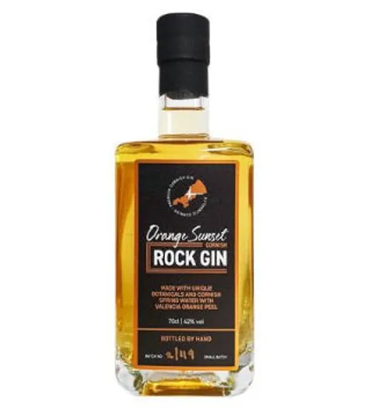 Cornish Orange Sunset Rock Gin cover