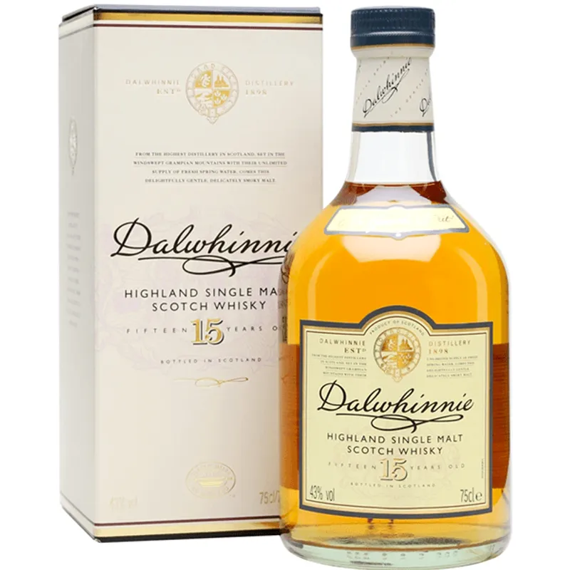 Dalwhinnie 15 Year Old cover