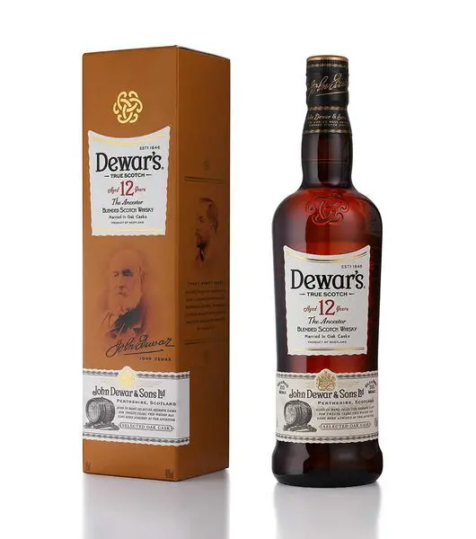 dewars 12 years cover