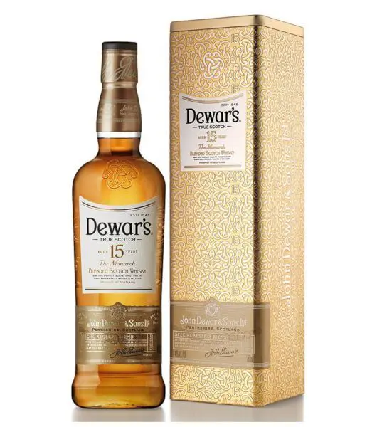 Dewars 15 years cover