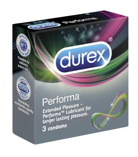 Durex performa condoms cover