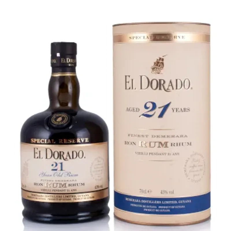 El Dorado 21years Old Rum cover