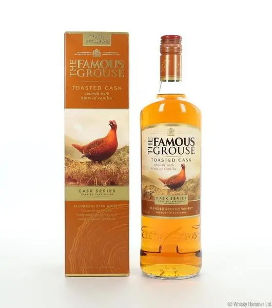 famous grouse toasted cask cover