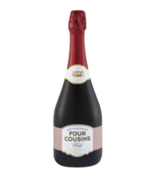 four cousins red sparkling wine