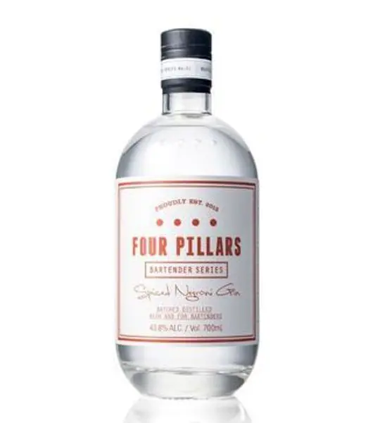 Four pillars spiced negroni cover