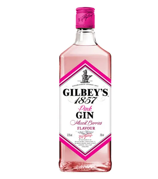 Gilbeys pink cover