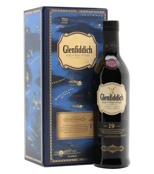 Glenfiddich 19yrs old age of discovery Bourbon cover