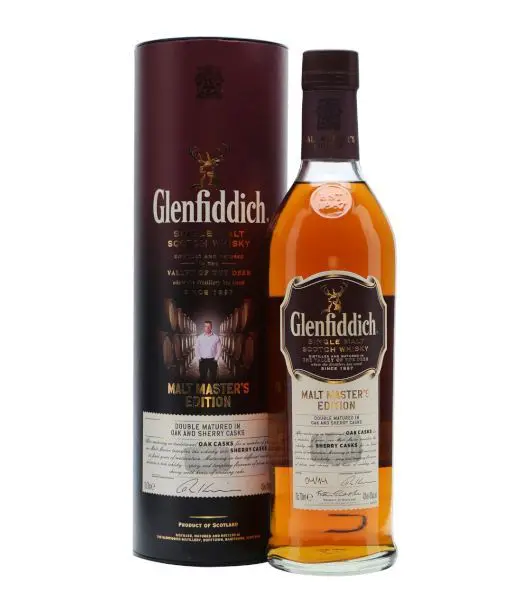 Glenfiddich malt masters edition sherry cask finish cover