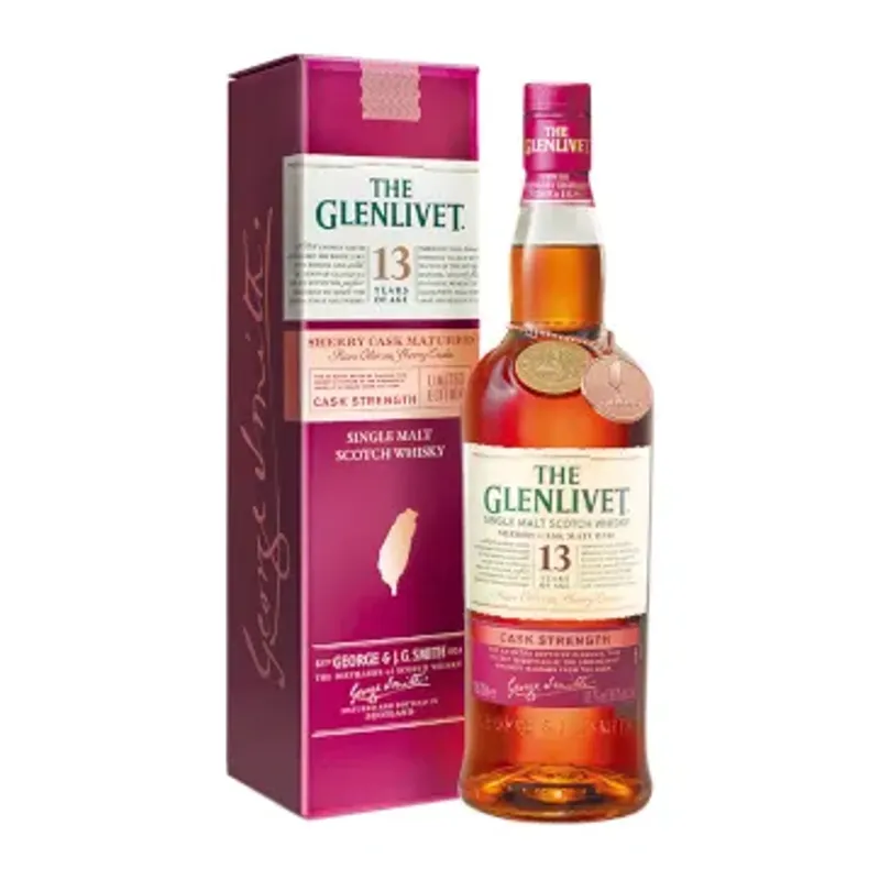 Glenlivet 13 Years Cask Strength cover