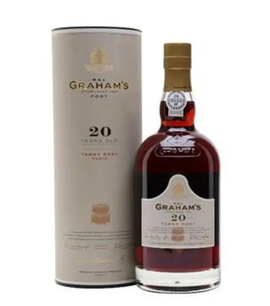 Grahams 20 years tawny port cover